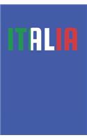 Italia Notebook: Graph Paper Journal 6x9 - 120 Pages