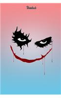 The Jocker Design 2 Notebook Comics For Jocker Fans and Lovers