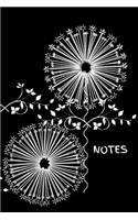 Notes: Floral Pattern Sketchbook Journal 120 Pages White paper, Sketch, Doodle, Draw, and Write in: Journal & Sketchbook