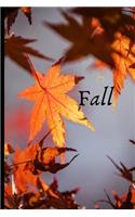 Fall: Journal/Notebook/Diary