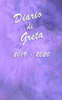 Agenda Scuola 2019 - 2020 - Greta