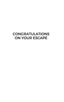 Congratulations on your escape: Going away Gift for Coworker / Colleague leaving Gifts - Blank Lined Composition Notebook, Journal & Planner
