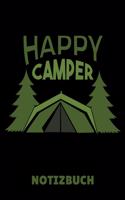 Happy Camper Notizbuch