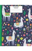 Cornell Notes Notebook: Cute Llama Cornell Notebook for Work, Class, Notes, or Home Use-8.5x11-110 Pages-Efficient Way to Use Cornell Method Note Taking System