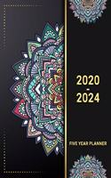 5 Year Planner 2020 - 2024: Colorful Life 5 Year Planner Calendar Book 2020-2024 Size 8.5 x 11 Inch, 60 Months Calendar, 5 Year Appointment Calendar, Business Planners, Agenda 