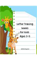 Letter tracing books for kids ages 3-5