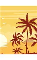 Palm Tree Notebook