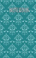 Notebook: Glossy Cover,160 wide-ruled pages (front and back), Blank Lined Notebook, Letter Size 8.5" x 11" Notebook: Large Composition Book, Journal, Kelly-Gr