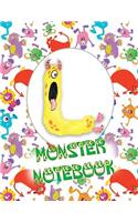 L Monster Notebook