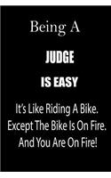 Being a Judge Is Easy