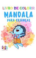 Livro de colorir mandala para crianças de 3-5 anos Mandalas fáceis