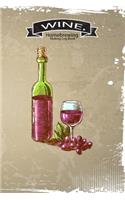 Homebrewing Wine Making Log Book
