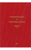 Correspondance de Theodore de Beze, Tome XXXI: (1590)