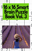 16 x 16 Smart Brain Puzzle Book Vol. 3