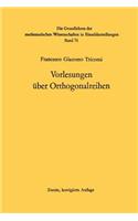 Vorlesungen Über Orthogonalreihen