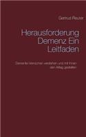 Herausforderung Demenz Ein Leitfaden