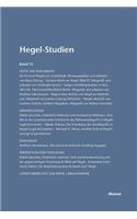 Hegel-Studien / Hegel-Studien