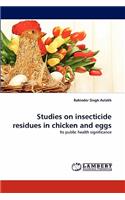 Studies on insecticide residues in chicken and eggs