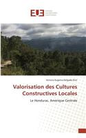 Valorisation Des Cultures Constructives Locales