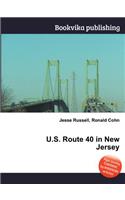 U.S. Route 40 in New Jersey: (English)