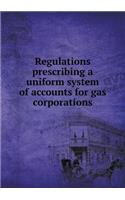 Regulations prescribing a uniform system of accounts for gas corporations: (English)