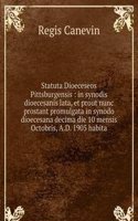 Statuta Dioeceseos Pittsburgensis