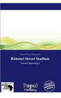 Rohonci Street Stadium