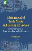 Infringement of Trade Marks and Passing off Action: New Dimensions of Trade Mark Law and Its Protection