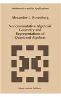 Noncommutative Algebraic Geometry and Representations of Quantized Algebras: (330 Mathematics and Its Applications)