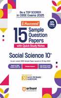 Cbse I-Succeed Sample Question Papers Social Science Class 10th