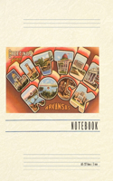 Vintage Lined Notebook Greetings from Little Rock