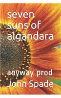 seven suns of algandara