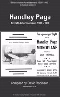 Handley Page Aircraft Advertisements. 1909 - 1970