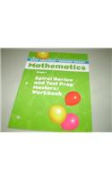 Scott Foresman Math 2004 Spiral Review and Test Prep Masters Grade 1 2004c