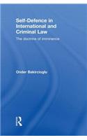 Self-Defence in International and Criminal Law