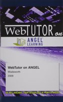 Webtutor on Angel 1-Semester Printed Access Card for Arts & Sciences
