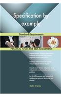 Specification by example Standard Requirements