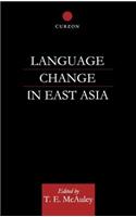 Language Change in East Asia
