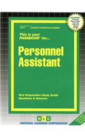 Personnel Assistant: Passbooks Study Guide