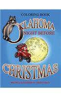 Oklahoma Night Before Christmas Coloring Book