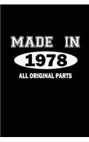Made In 1978 All Original Parts
