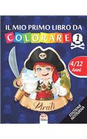 Il moi primo libro da colorare - pirati 1 - Edizione notturna