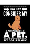 I Do Not Consider My Labradoodle A Pet.