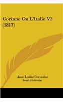 Corinne Ou L'Italie V3 (1817)