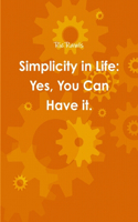 Simplicity in Life