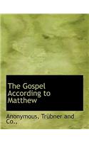 Gospel According to Matthew