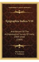 Epigraphia Indica V10