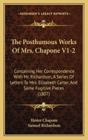 Posthumous Works of Mrs. Chapone V1-2
