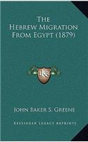 Hebrew Migration From Egypt (1879)