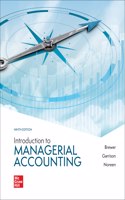 Loose Leaf for Introduction to Managerial Accounting